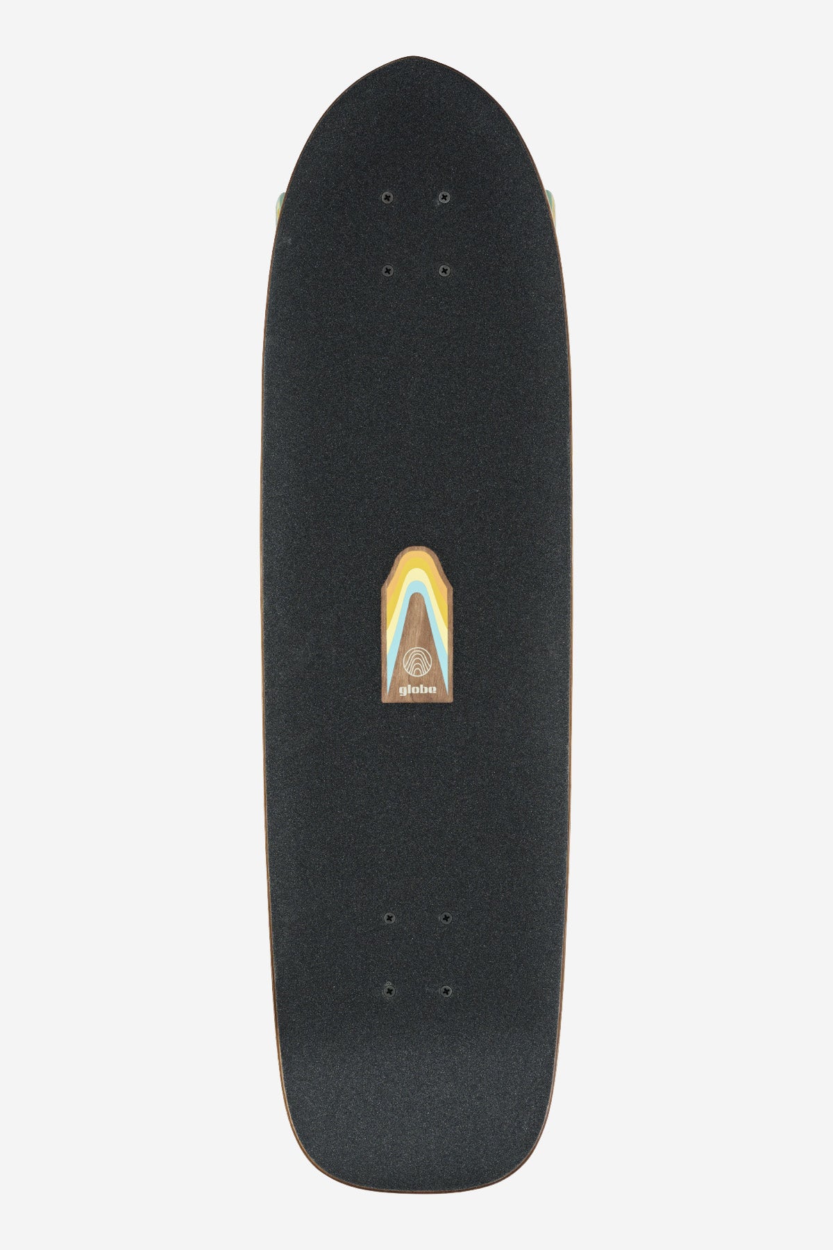 Grip tape view of the Blazer Fuego 32" Cruiser Horizon.