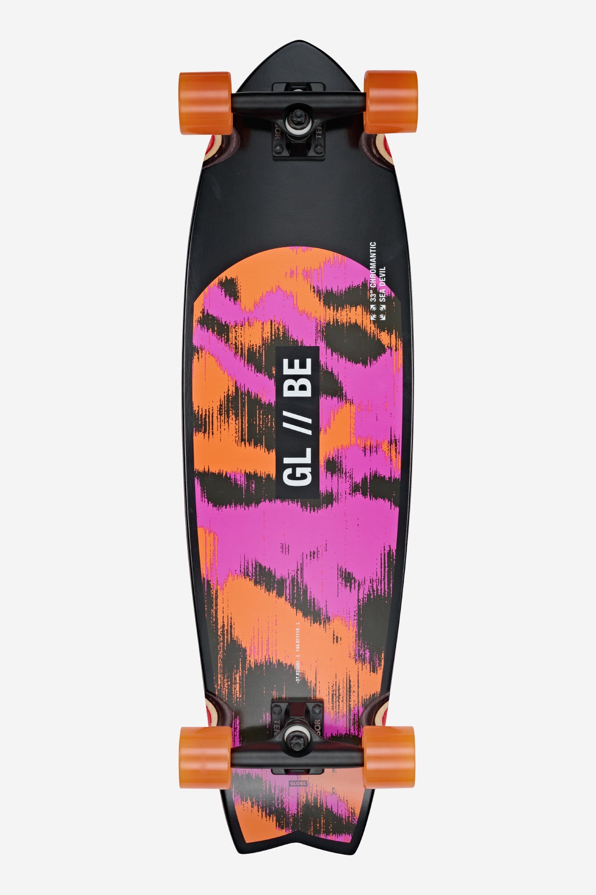 Graphic view of the Chromantic 33" Cruiser Sea Devil.