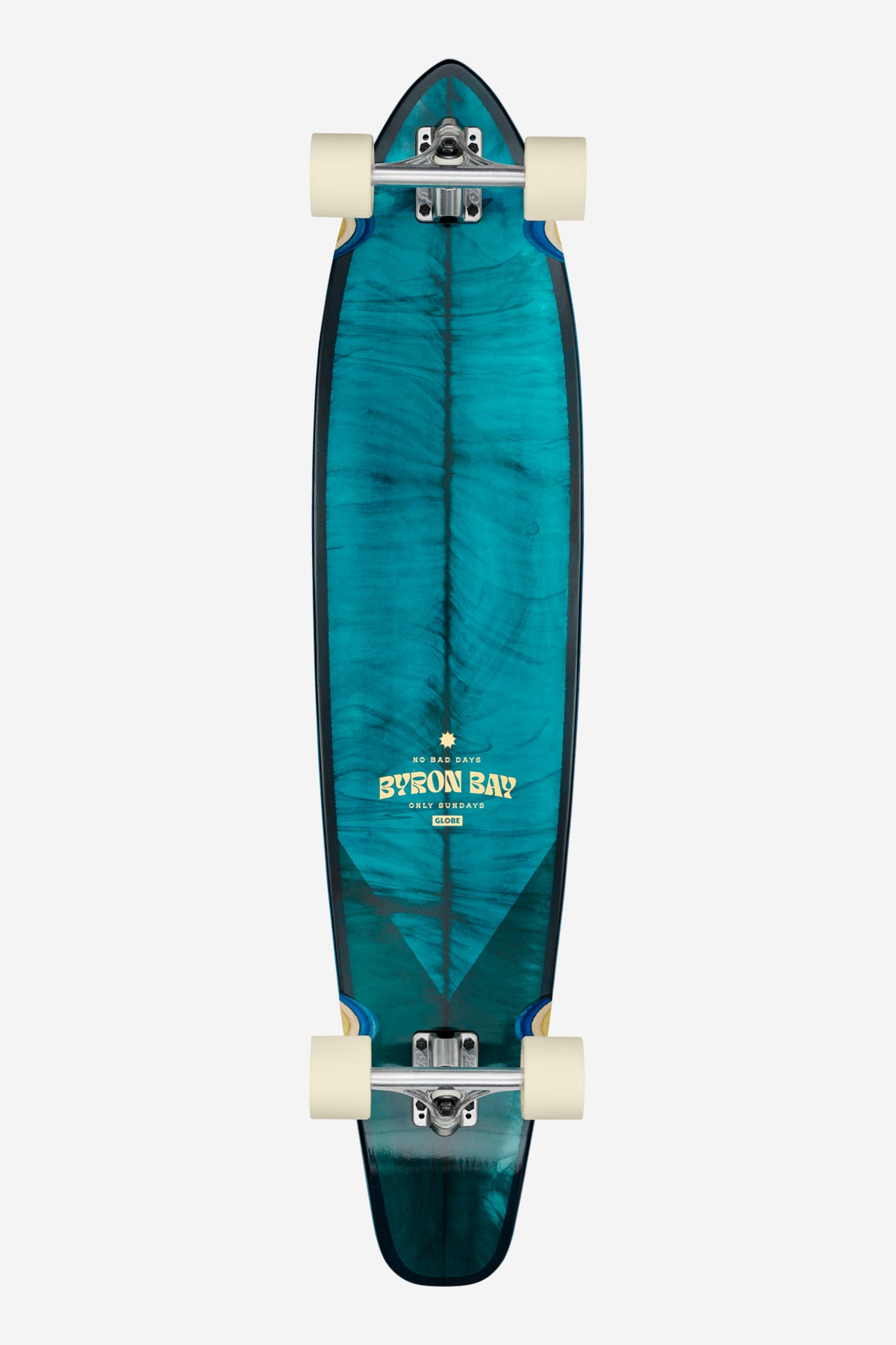 bottom graphic of Byron Bay 43" Longboard