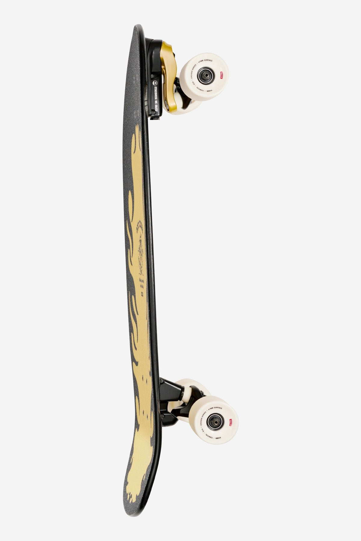 profile of Thumpy 30" Surf/Skate Cruiser