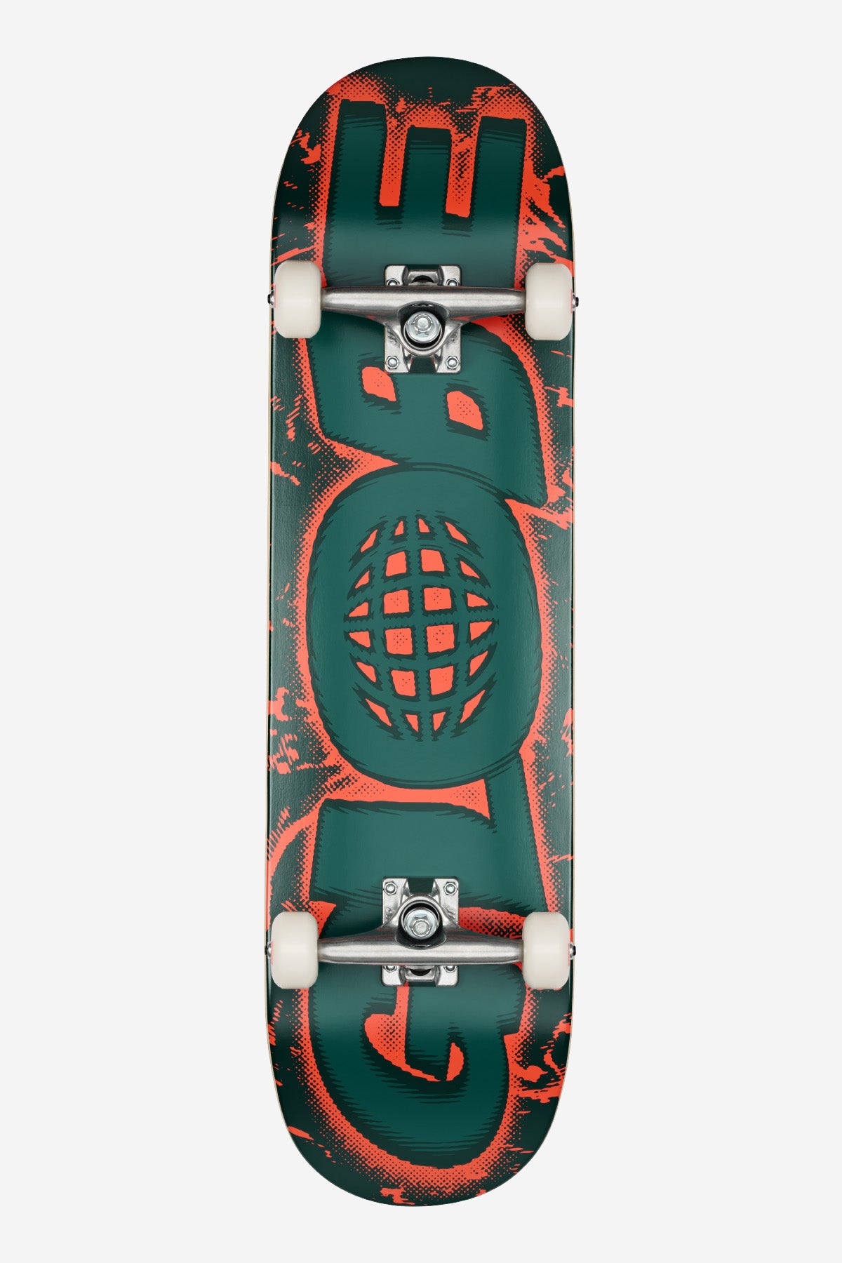 Graphic view of the G0 Reverb 8.375" Complete Dark Olive/Phantom.