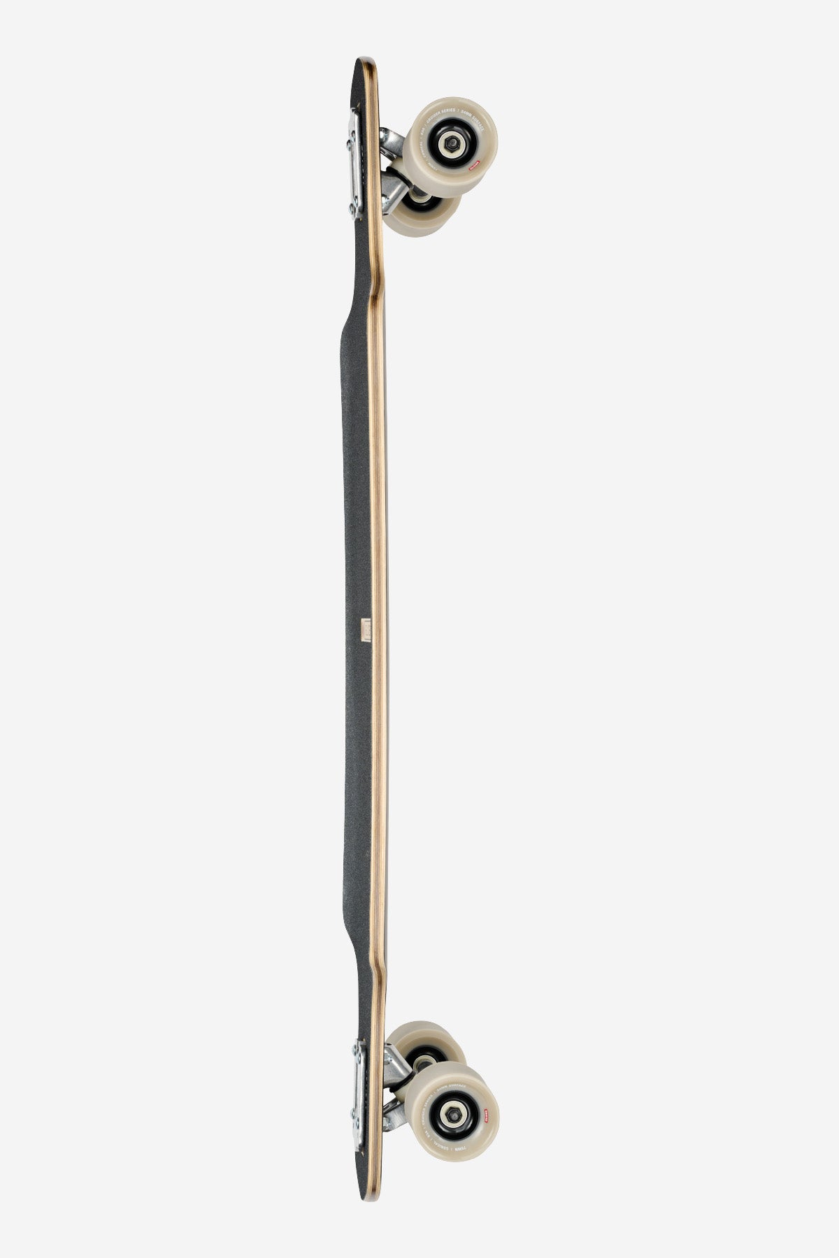 Profile view of the Geminon 37.5" Longboard Arid.