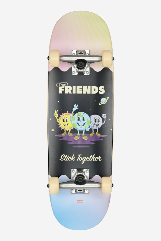 Graphic view of the Kids Wide 8.0" Mini Complete True Friends.