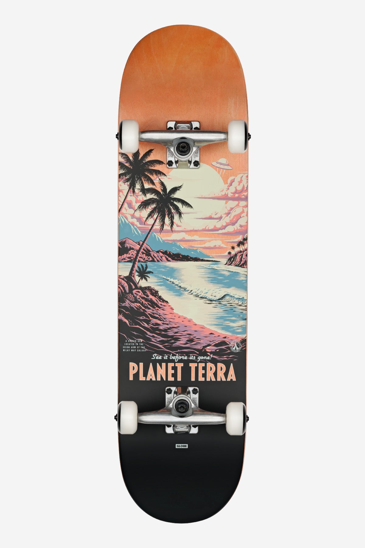 Graphic view of the G1 Visitation 8.25" Complete Terra Bay.
