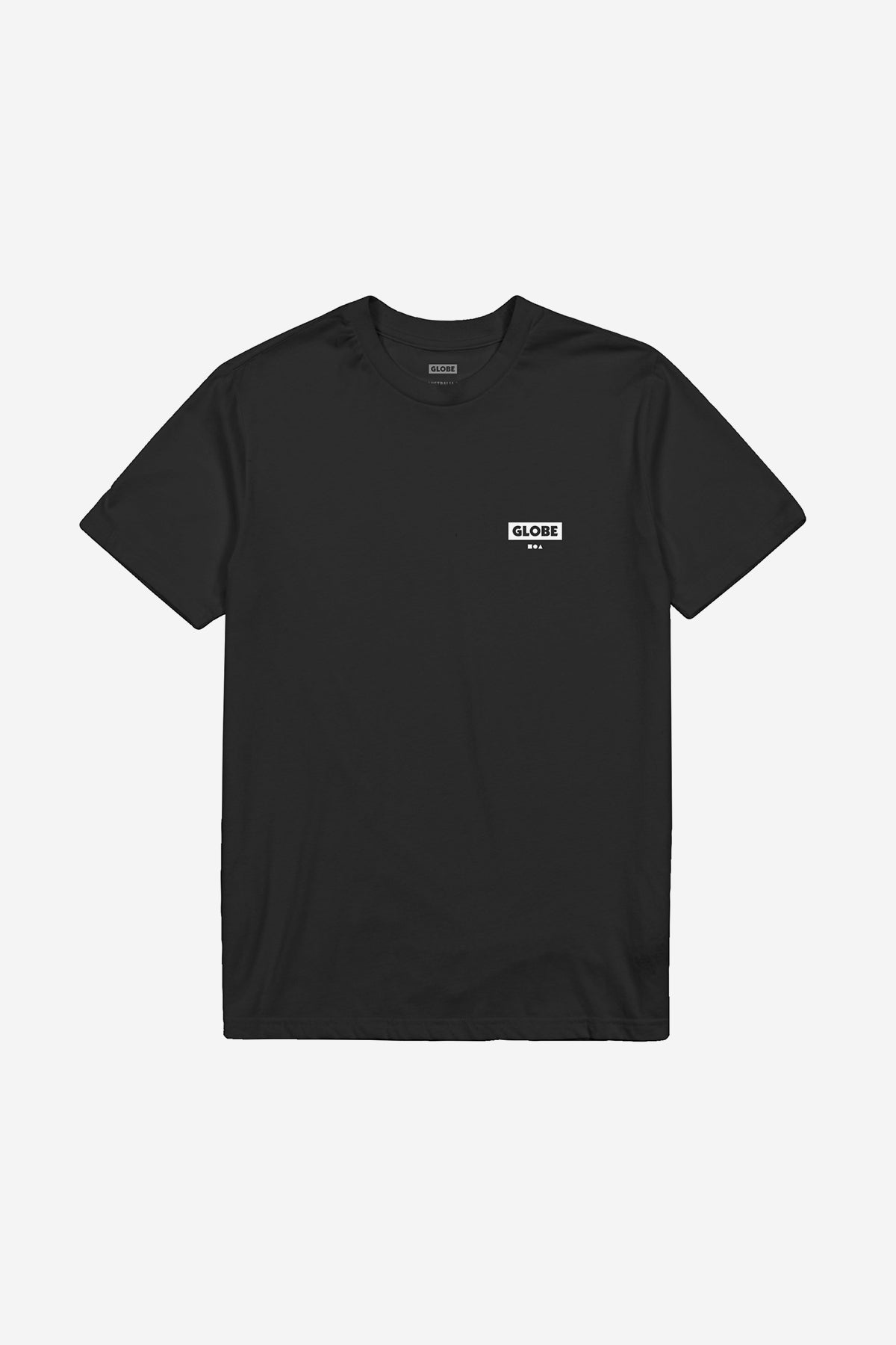 Front view of the Living Low Velocity Tee Black.