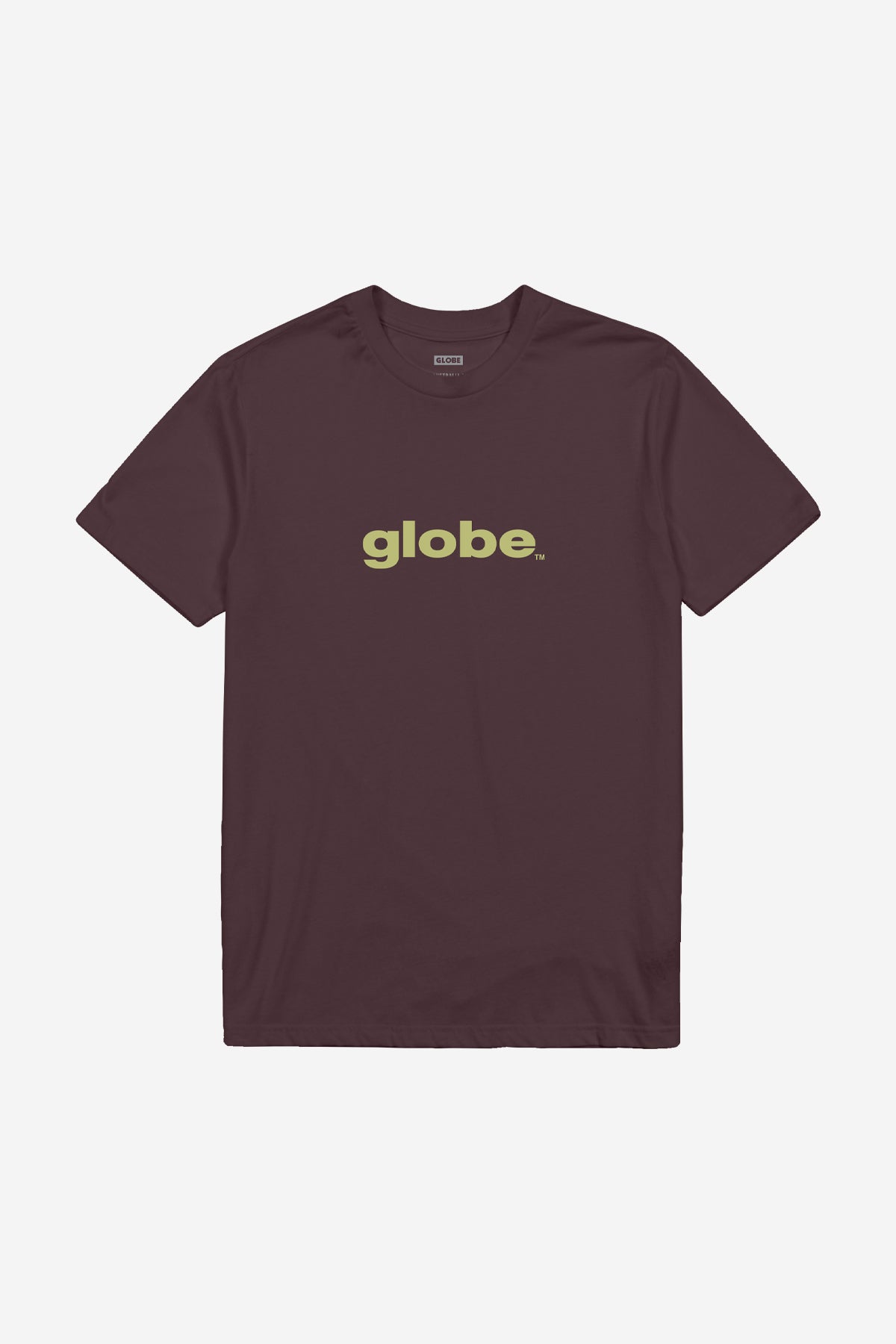 Front view of the O.G Tee - Prune.