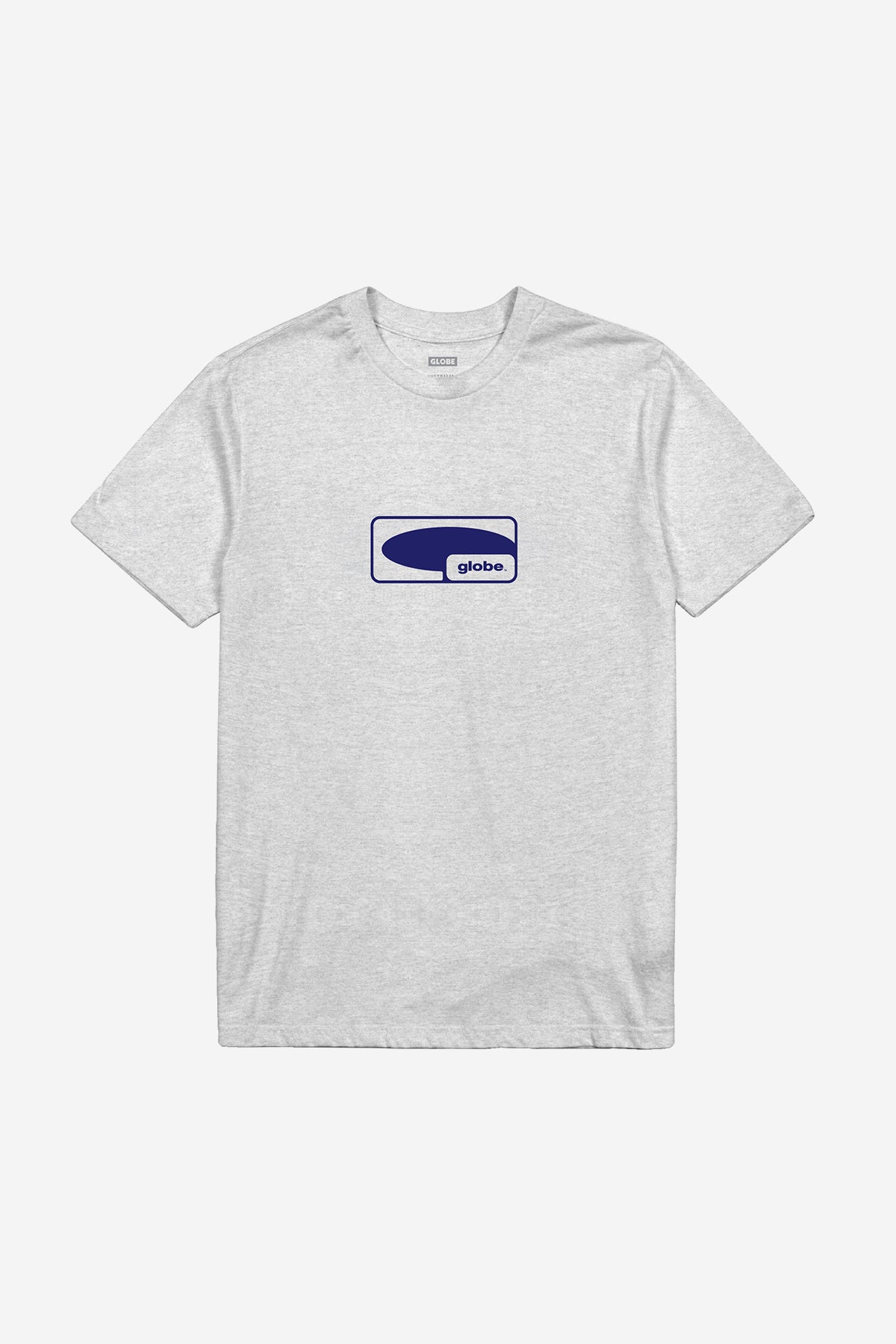 Front view of the G Icon Tee - Grey Marle.