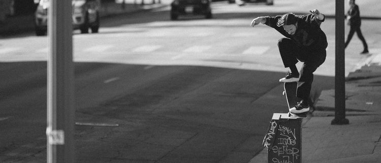 Action shot of Austyn Gillette.