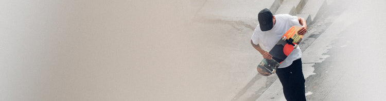 Lifestyle shot of skater