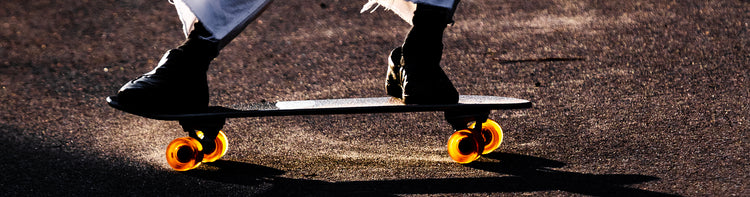 Lifestyle shot of skater