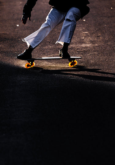 Lifestyle shot of skater