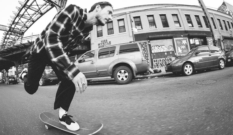 Action shot of the Gillette's