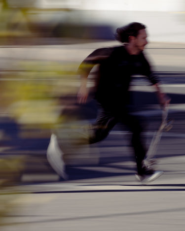 Austyn Gillette action shot.