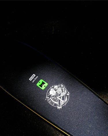 Grip tape shot of the Big Blazer 32" Cruiser Good Times Roll.