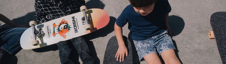 Lifestyle shot of the Kids Wide 8.25" Mid Complete Inner Balance.