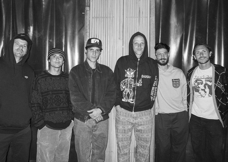 Photo of the Globe skateboarding team.