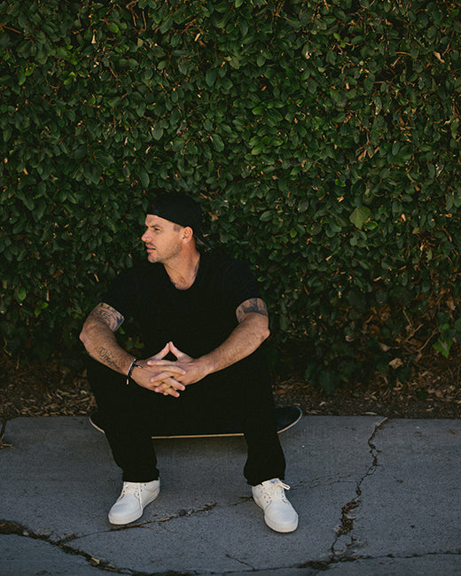 Lifestyle shot of team rider