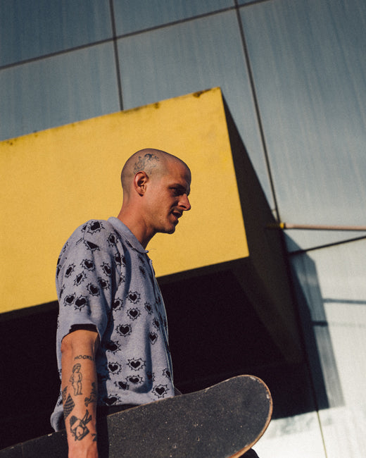 Lifestyle shot of team rider