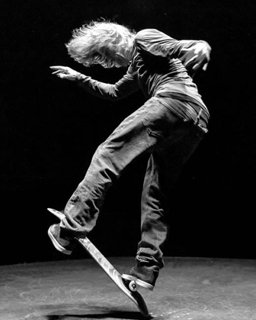 Action shot of Rodney Mullen