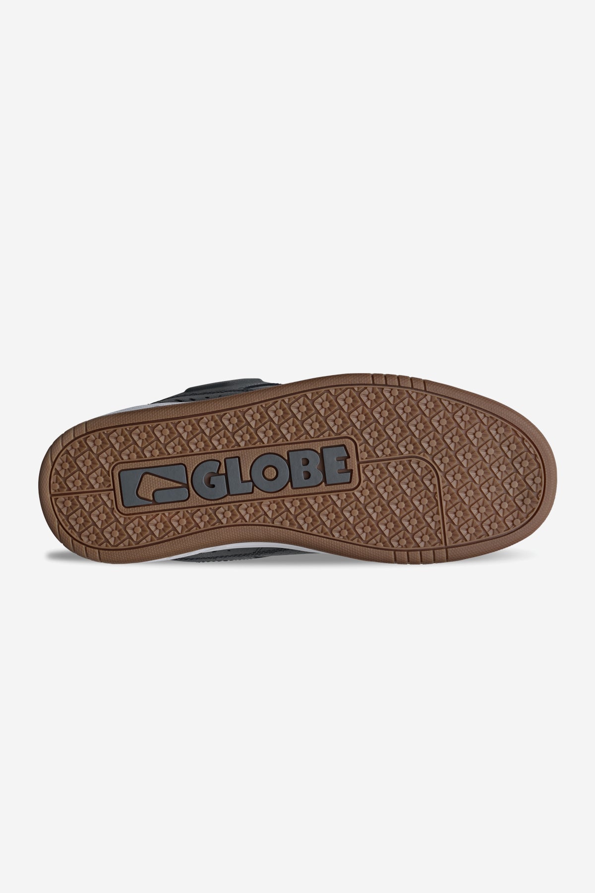 Sole view of the Fusion Charcoal/White.