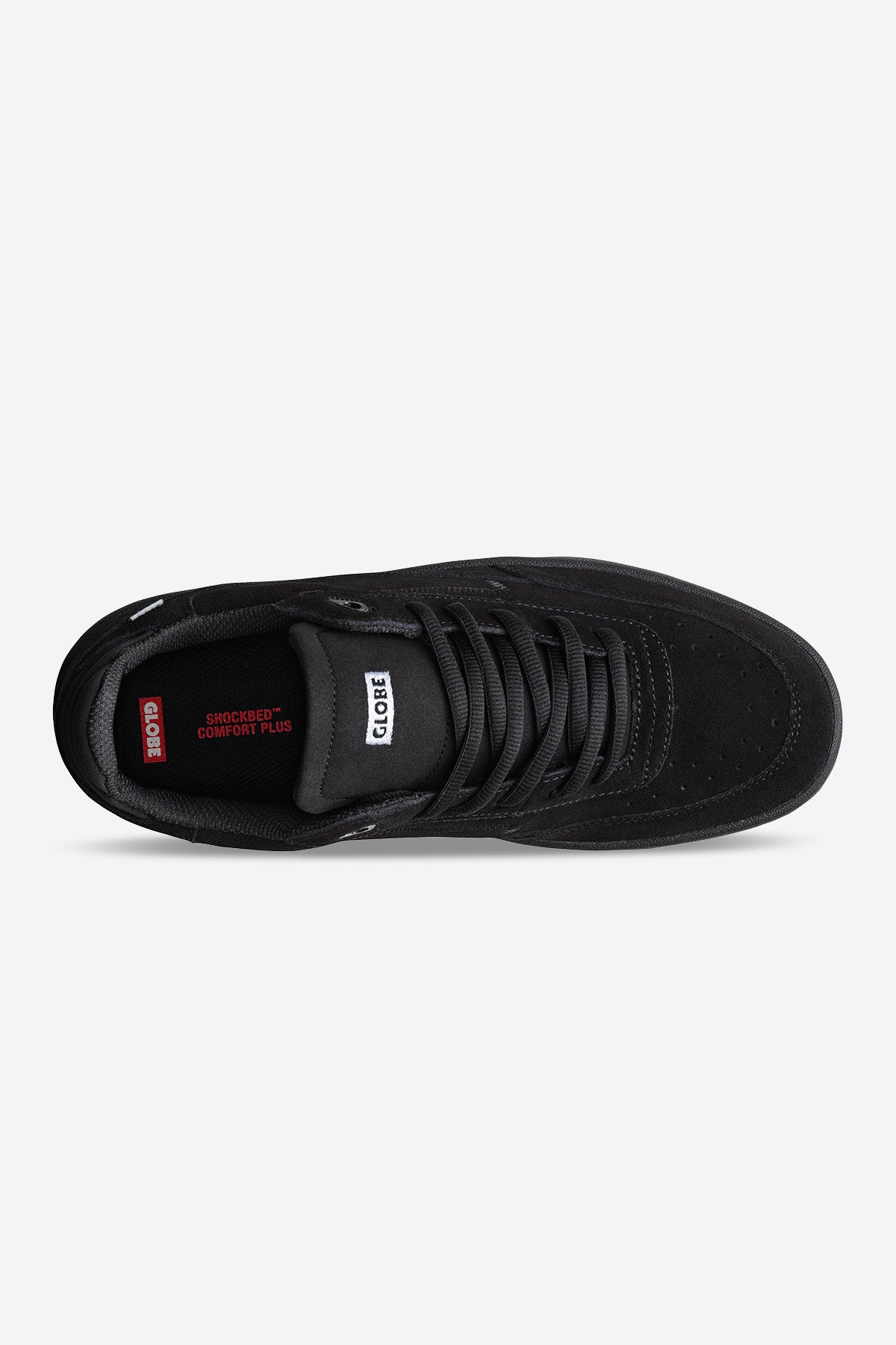 Aerial view of the Holand Black Suede.