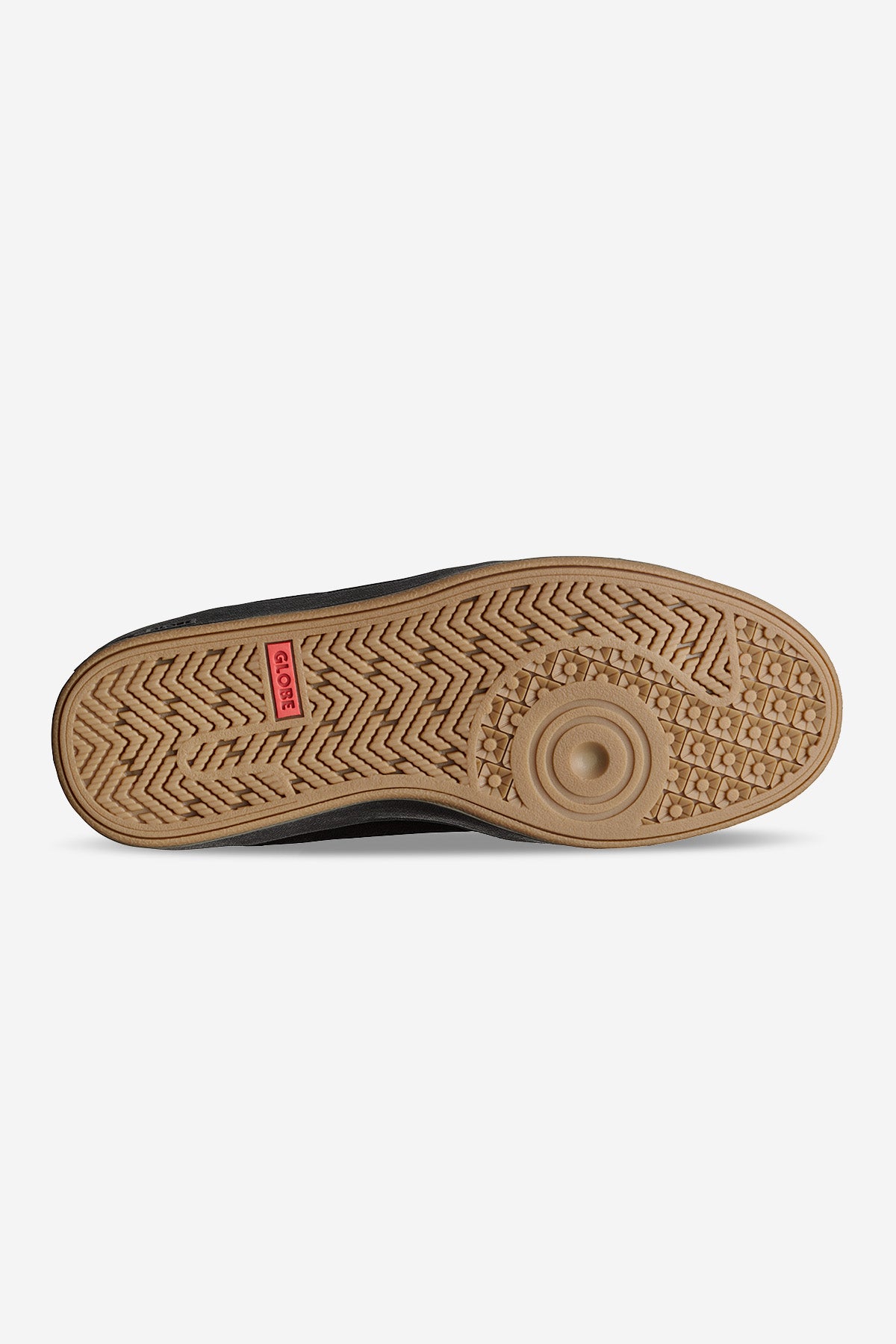 Sole view of the Holand Black Suede.
