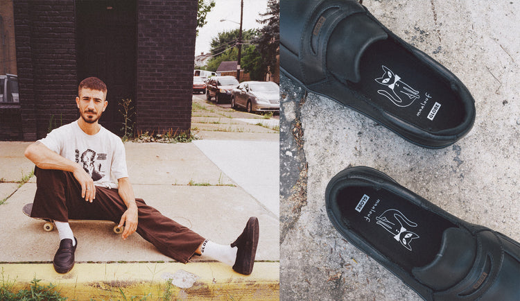 Lifestyle shot of the Liaizon Black/Maalouf.