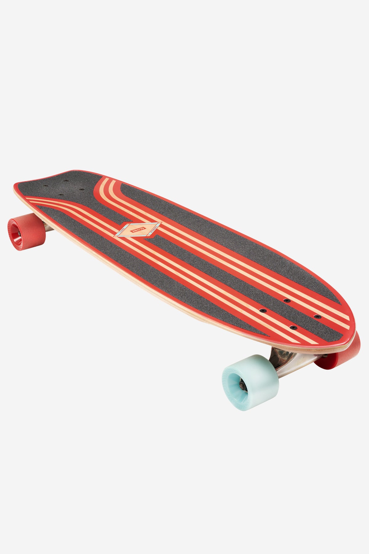 aerial view of Sidewalk Slider 28" Cruiser Red/Spider