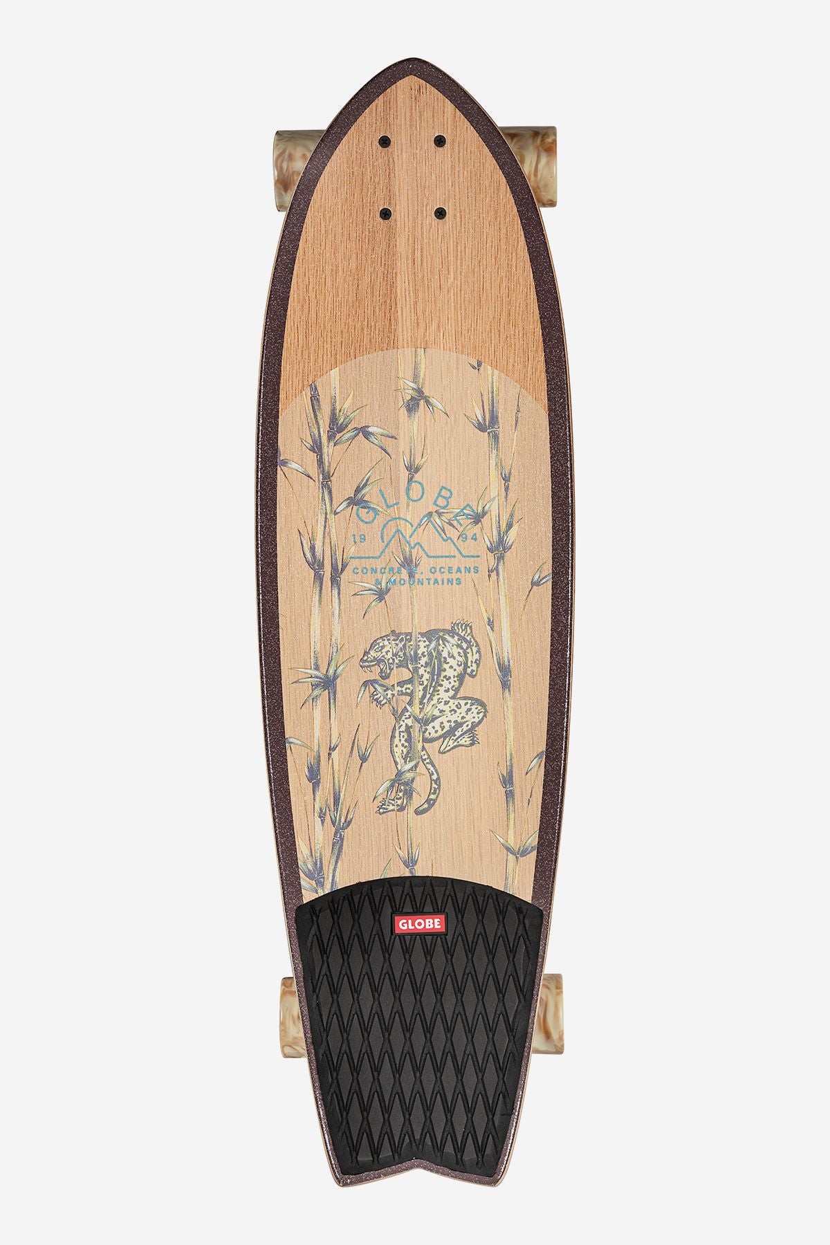 top grip tape of Chromantic 33" Cruiser - White Oak/Jaguar