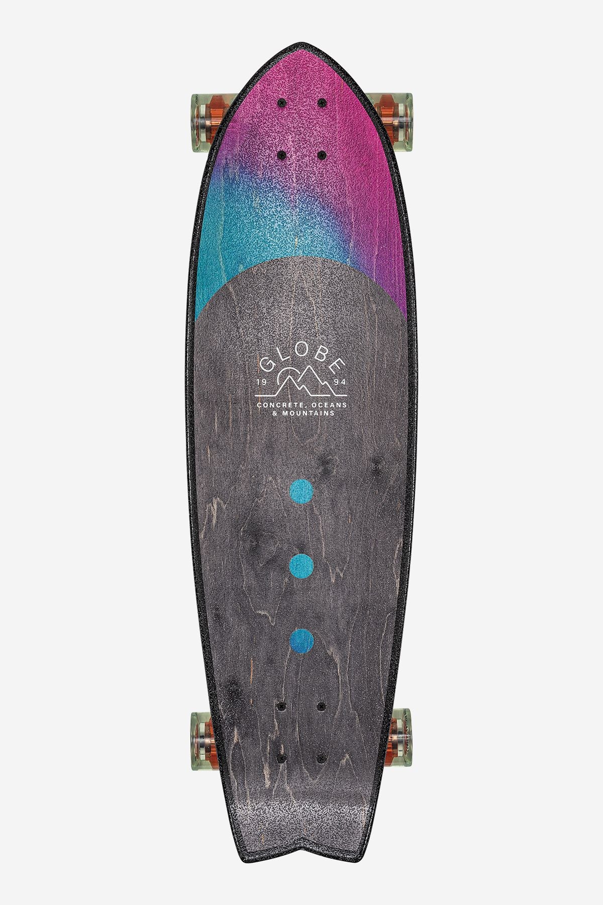 top grip tape of Chromantic 33" Cruiser - Washed Aqua