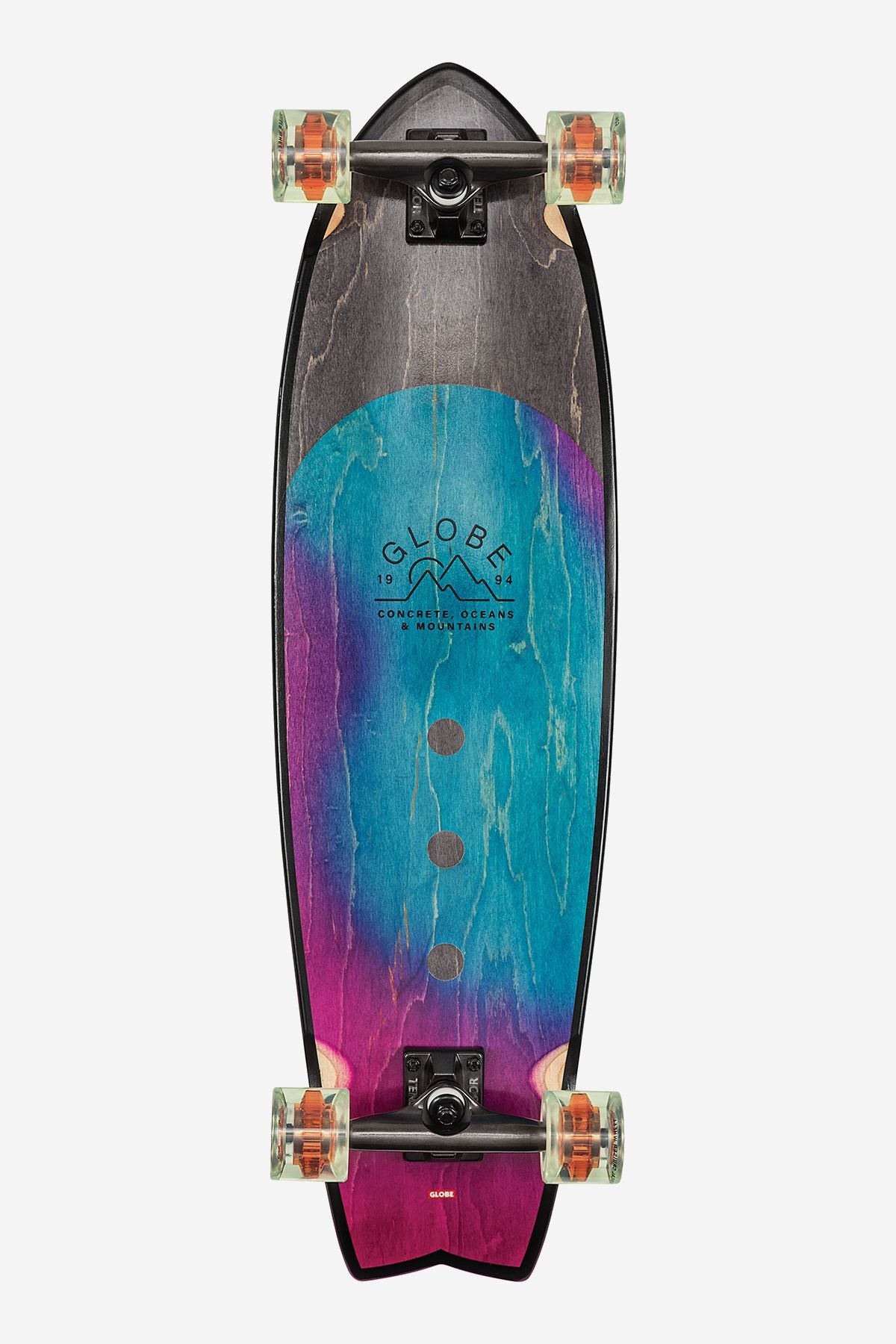 bottom graphic of Chromantic 33" Cruiser - Washed Aqua