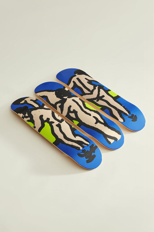 Aerial view of the Broken Fingaz - The Bathers 3 Deck Set.