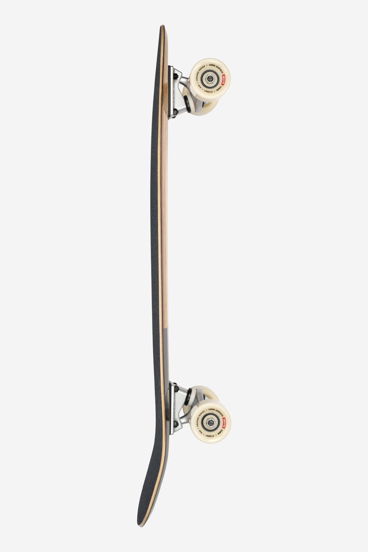 Profile view of the Stubby Cruiserboard 30" - Inner Savage. 