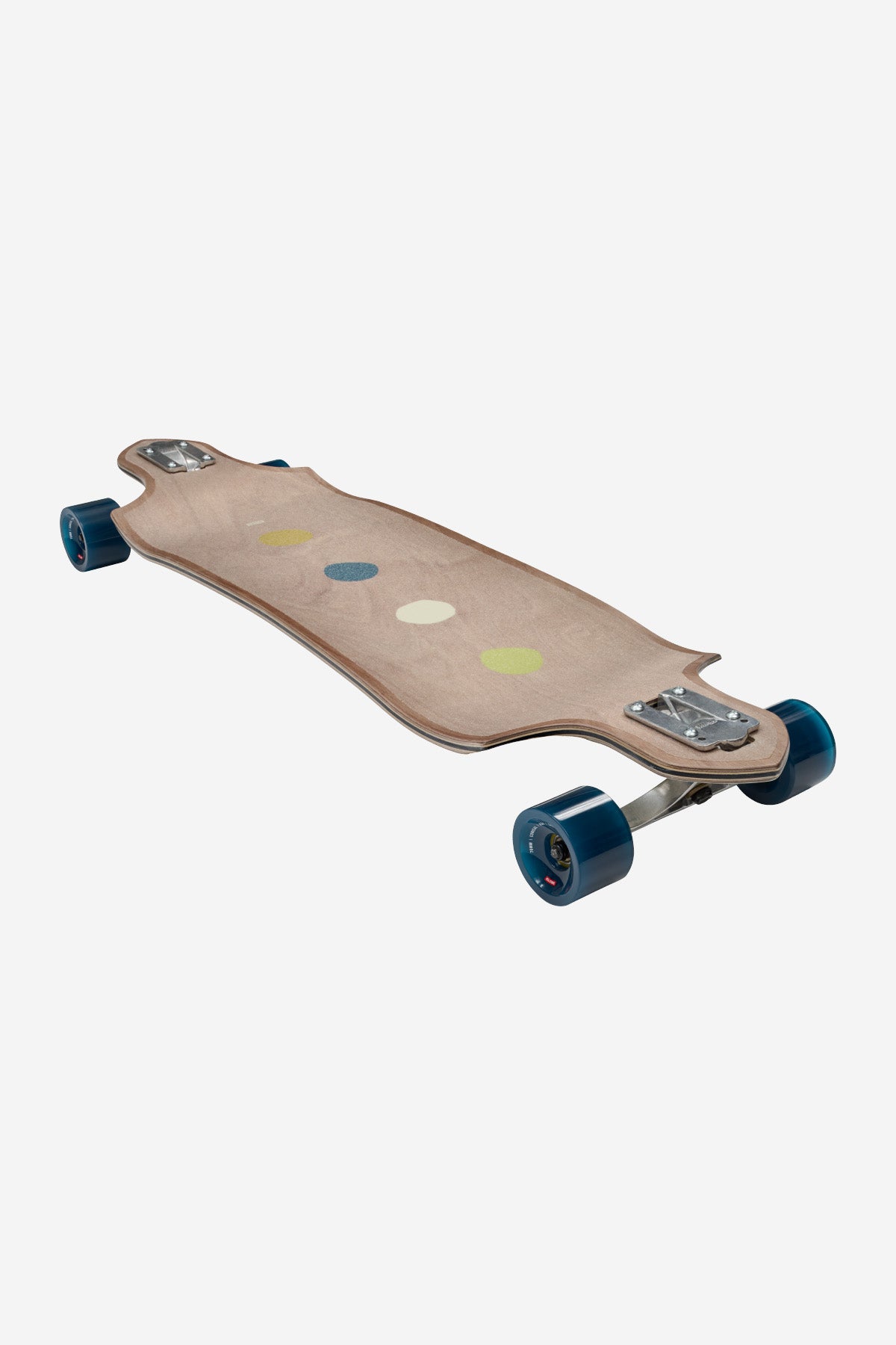 angled view of Geminon Micro-Drop 37" Longboard