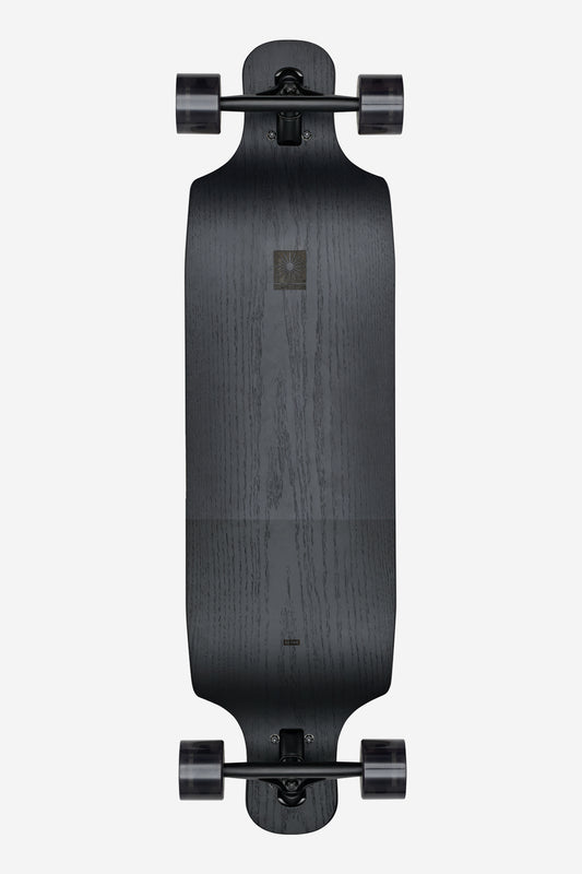 bottom view of Eames Lounge Longboard - Black Oak/Black
