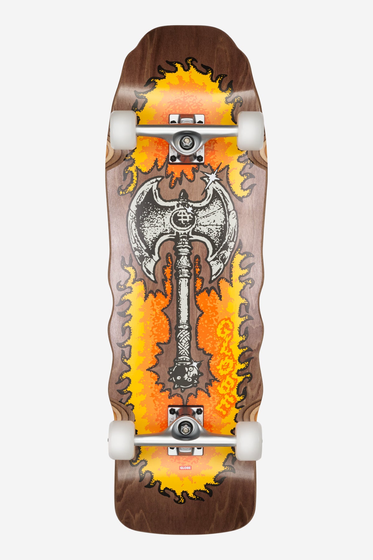 Graphic view of the Restless Cruiserboard 10.0" - Axe Man. 