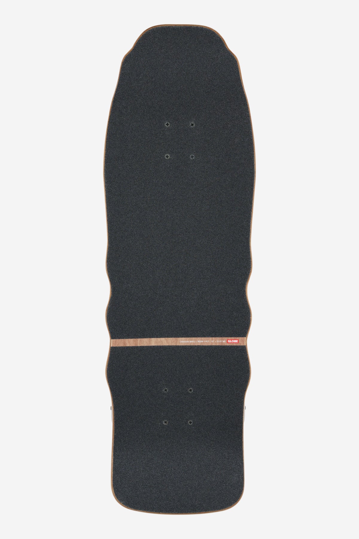 Top view of the Restless Cruiserboard 10.0" - Axe Man. 
