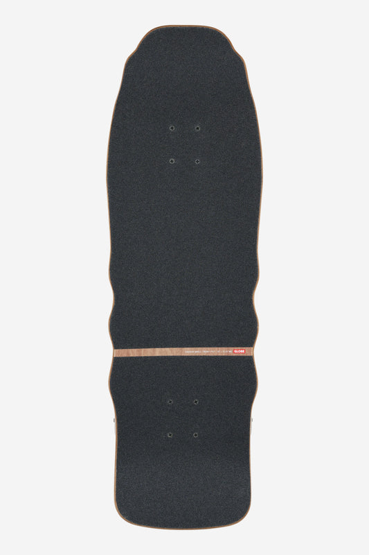 Top view of the Restless Cruiserboard 10.0" - Axe Man. 