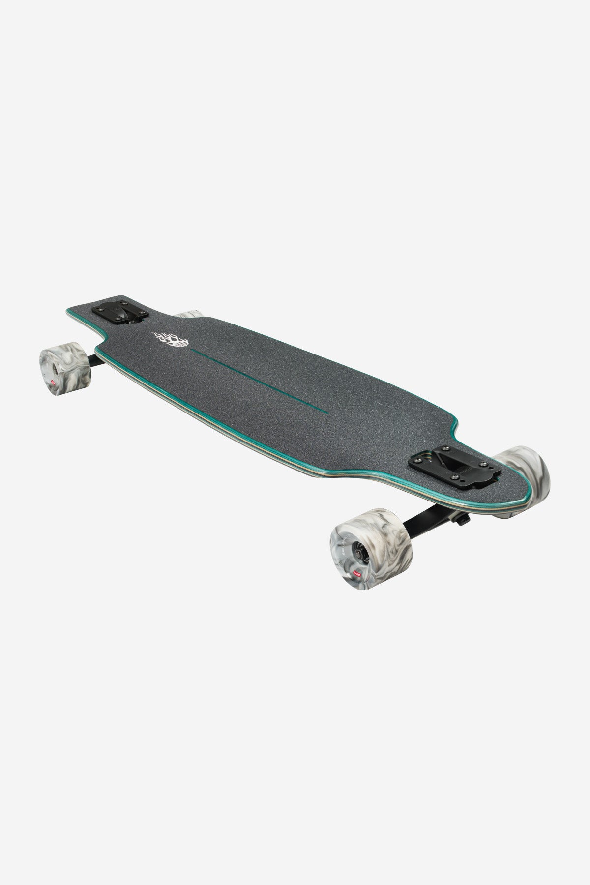 front angled view of Prowler Mid 34" Longboard