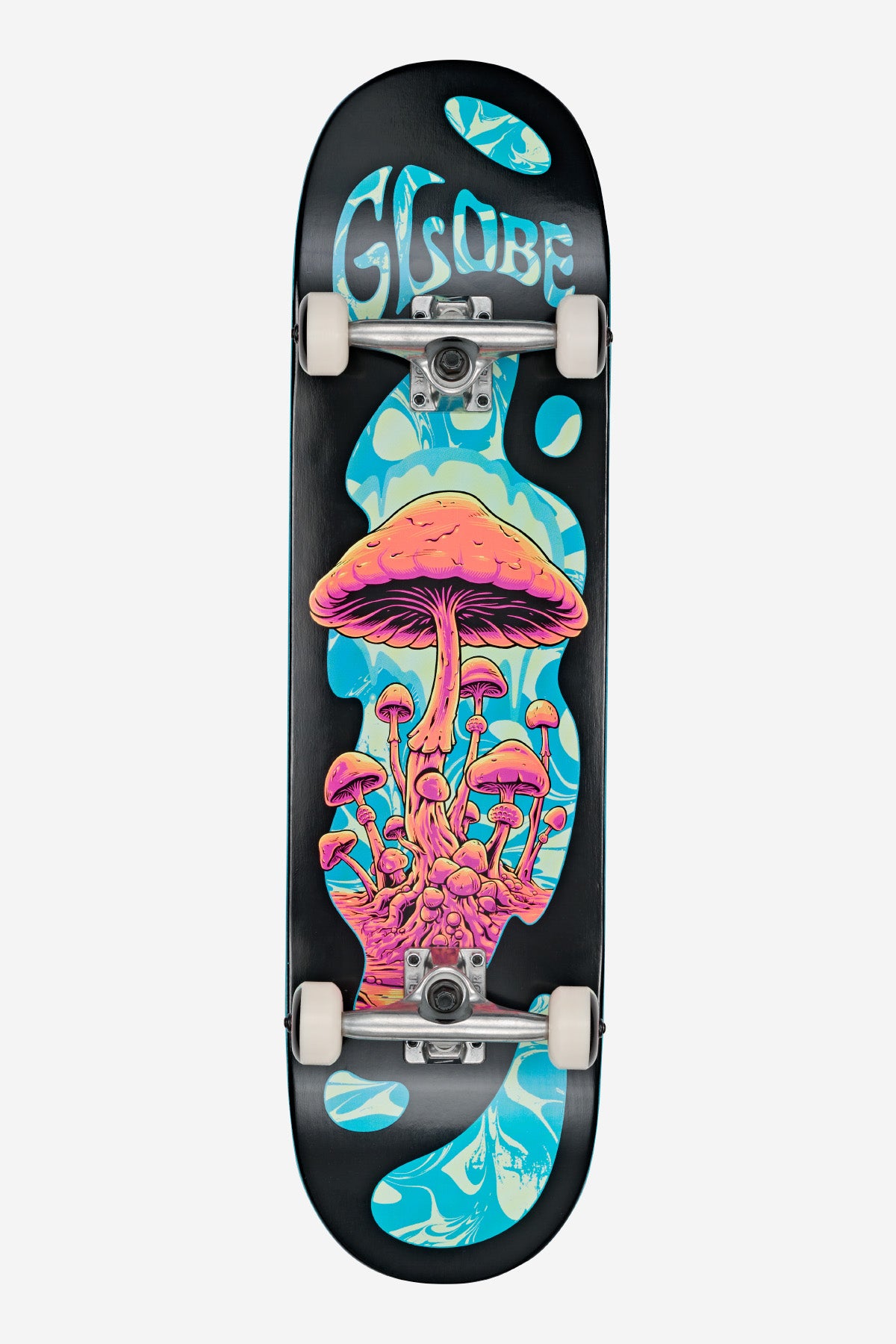 Globe 94 Long Board Skater Cruiser Skateboard Space Stars 9