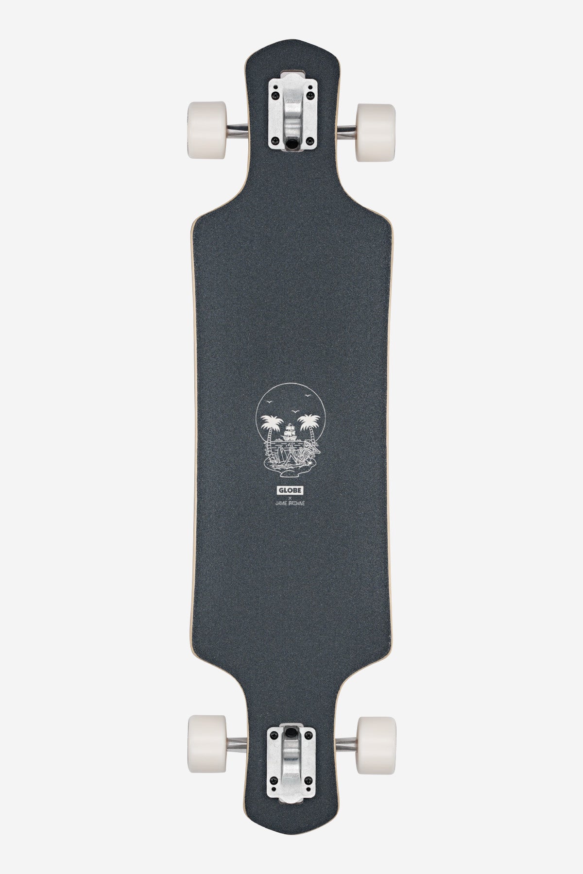 aerial view of Geminon 37.5" Longboard