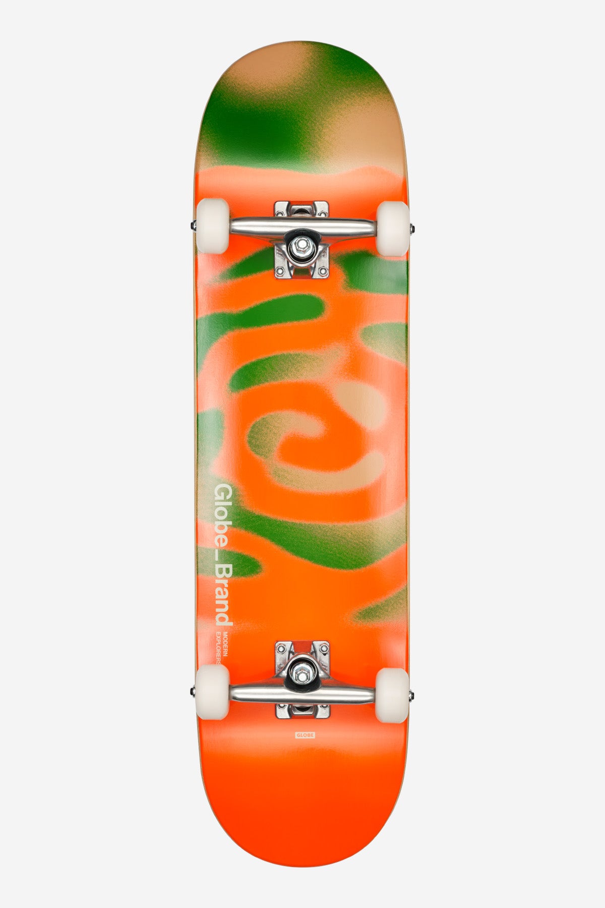 Graphic view of the G0 Pond Complete 8.25" - Orange/Moss. 