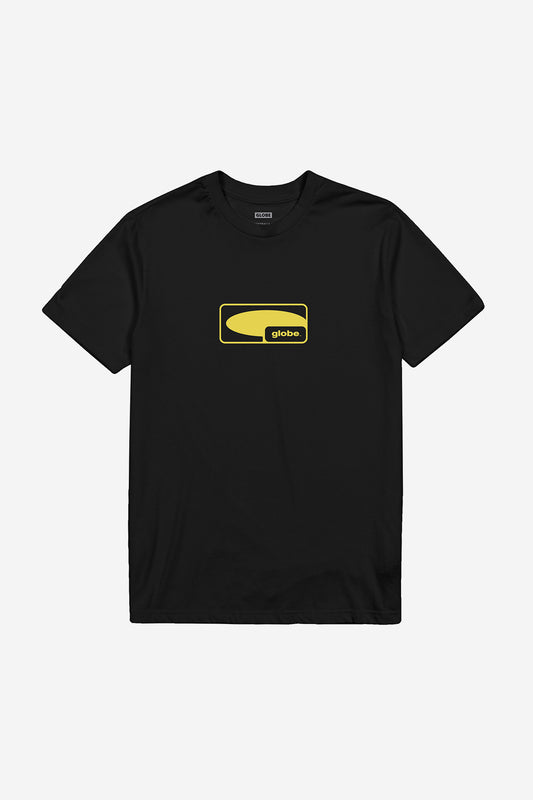 Front view of the G Icon Tee - Black. 