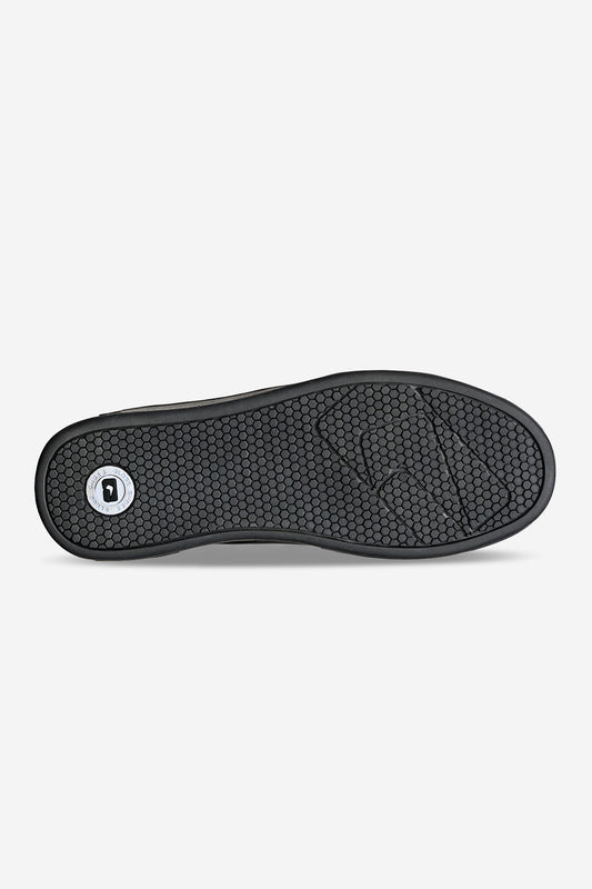 Bottom view of the Castro - Black Suede. 