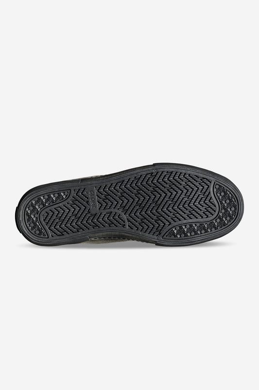Bottom view of the Dover II - Distressed Leather. 