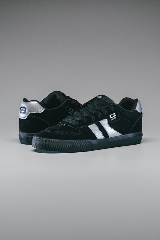 Studio image of the Encore-2 - Black/Metallic Silver. 