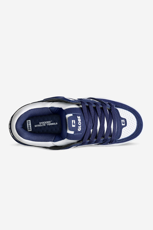 Aerial view of the Fusion - Midnight/White. 