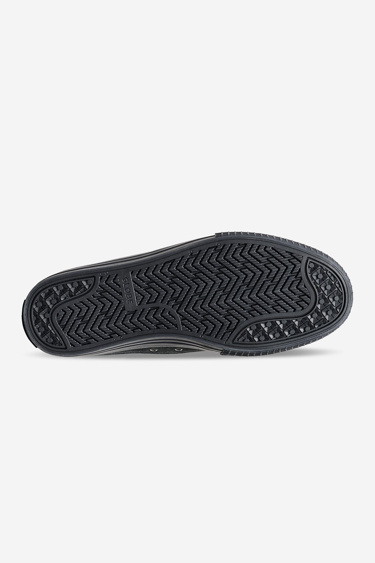 Bottom view of Gillette Dark Ink outsole with detailed tread pattern