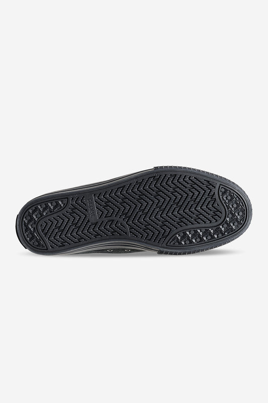 Bottom view of Gillette Dark Ink outsole with detailed tread pattern