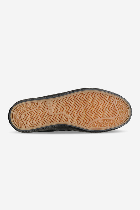 Bottom view of the Melbek High - Black. 